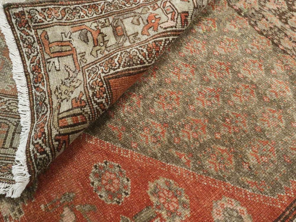 Vintage Persian Malayer Gallery Carpet, No.24091 - Gsblank
