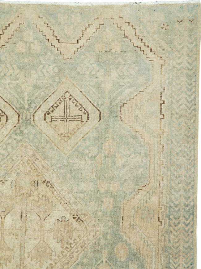 Vintage Persian Afshar Rug, No.24098 - Gsblank