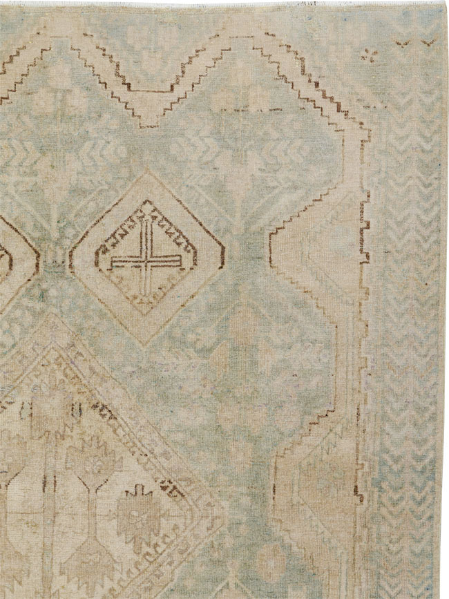Vintage Persian Afshar Rug, No.24098 - Gsblank