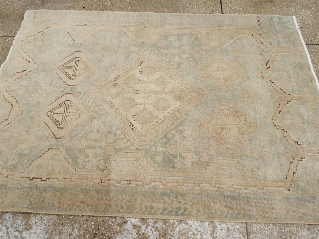 Vintage Persian Afshar Rug, No.24098 - Gsblank