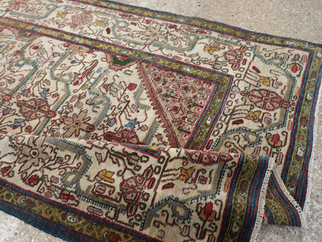 Antique Indian Agra Rug, No.24099 - Gsblank