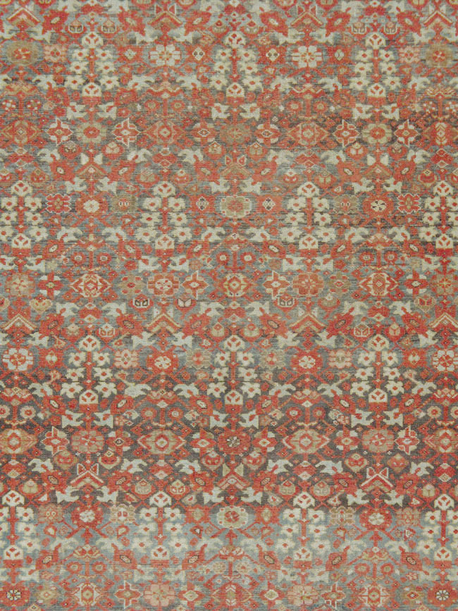 Vintage Persian Malayer Gallery Carpet, No.24105 - Gsblank