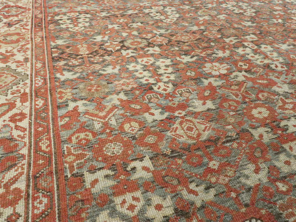 Vintage Persian Malayer Gallery Carpet, No.24105 - Gsblank
