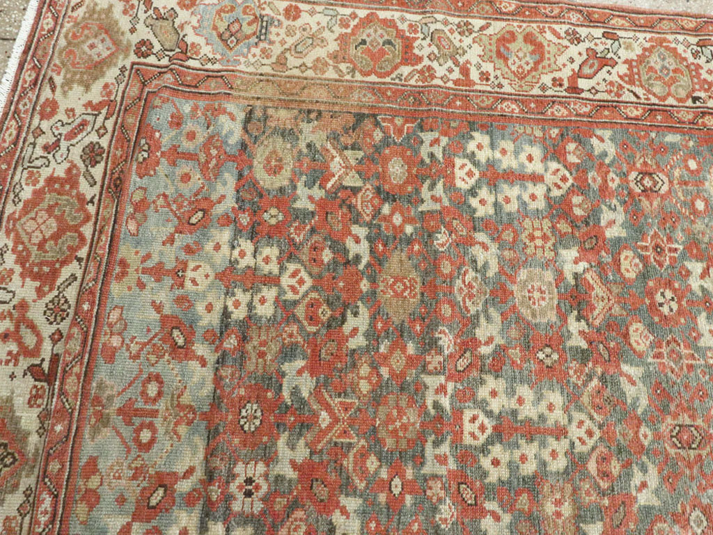Vintage Persian Malayer Gallery Carpet, No.24105 - Gsblank
