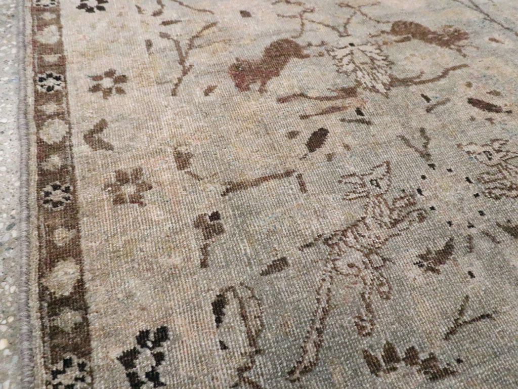 Vintage Persian Sarouk Rug, No.24108 - Gsblank