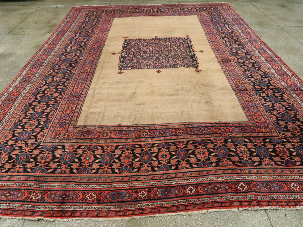 Antique Persian Dorokhsh Carpet, No.24110 - Gsblank