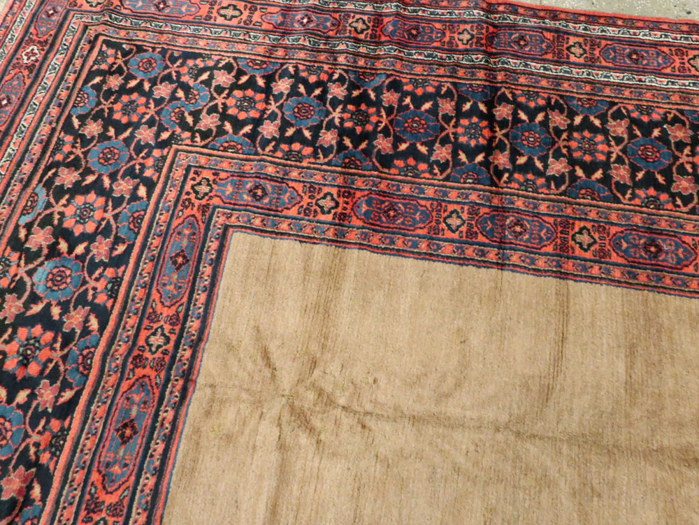 Antique Persian Dorokhsh Carpet, No.24110 - Gsblank