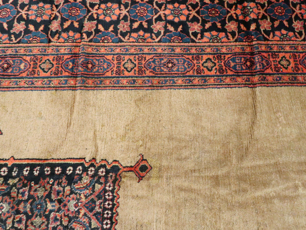 Antique Persian Dorokhsh Carpet, No.24110 - Gsblank