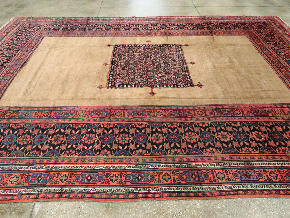 Antique Persian Dorokhsh Carpet, No.24110 - Gsblank