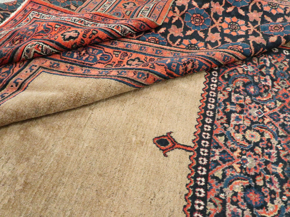 Antique Persian Dorokhsh Carpet, No.24110 - Gsblank