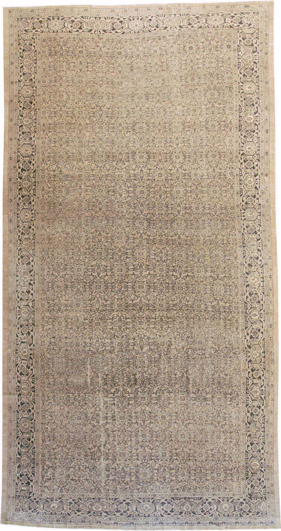 Antique Persian Mahal Carpet, No.24118 - Gsblank