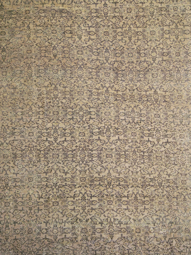 Antique Persian Mahal Carpet, No.24118 - Gsblank