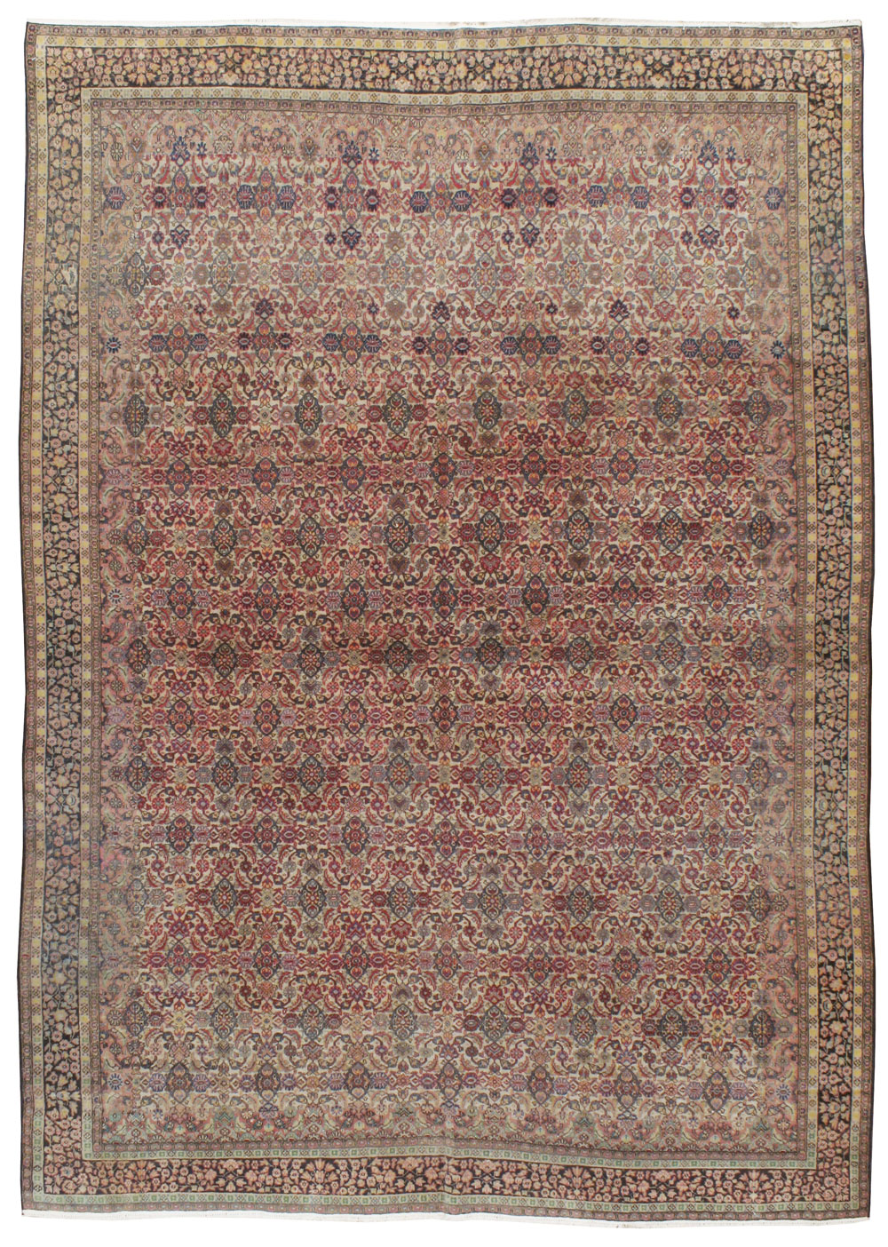 Antique Indian Lahore Carpet, No.24132 - Gsblank