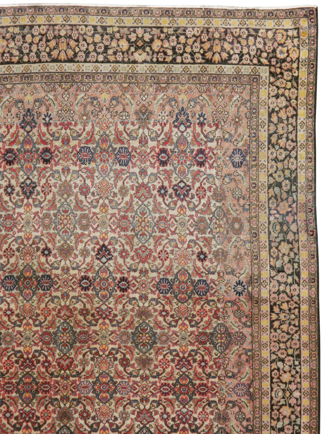 Antique Indian Lahore Carpet, No.24132 - Gsblank