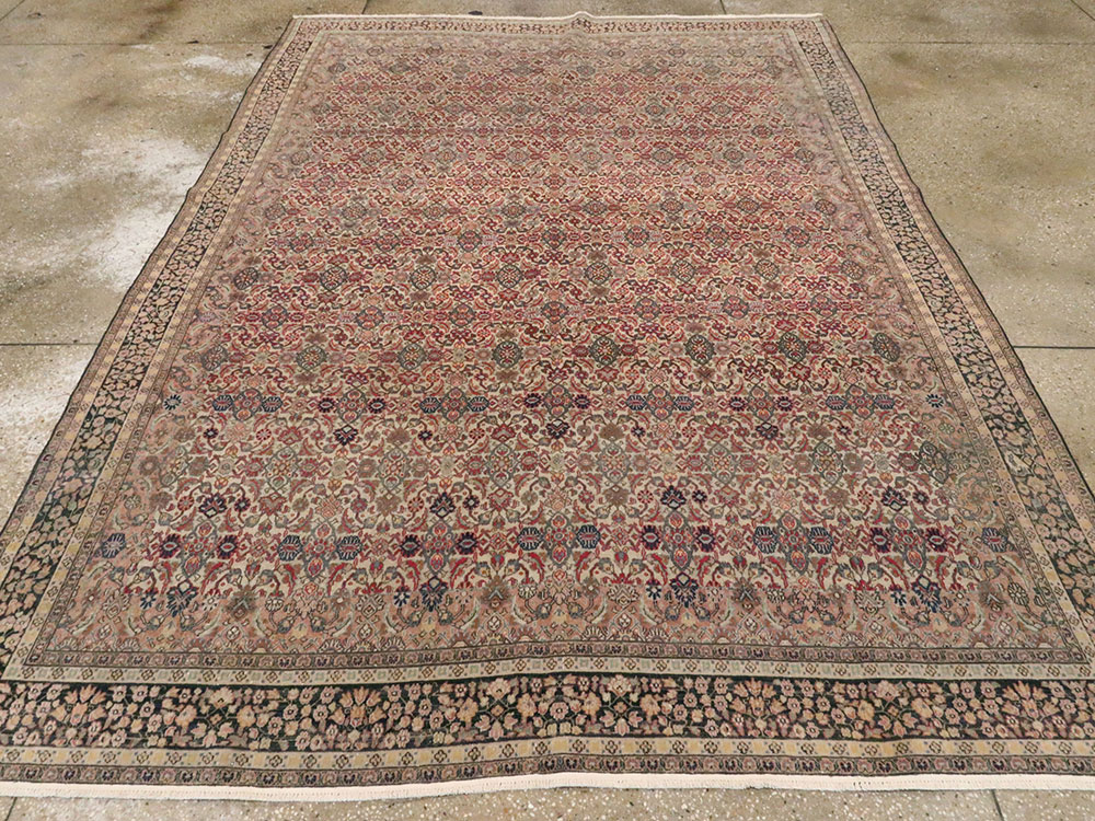 Antique Indian Lahore Carpet, No.24132 - Gsblank