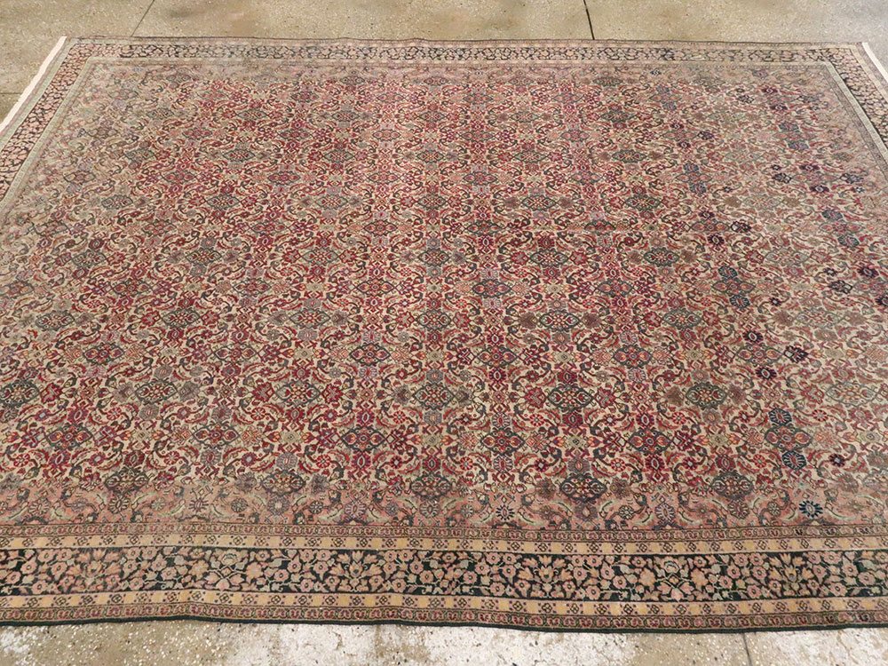 Antique Indian Lahore Carpet, No.24132 - Gsblank