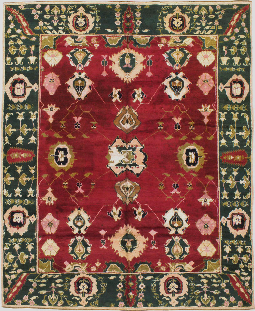 Vintage Indian Mazalpatan Carpet, No.24136 - Gsblank