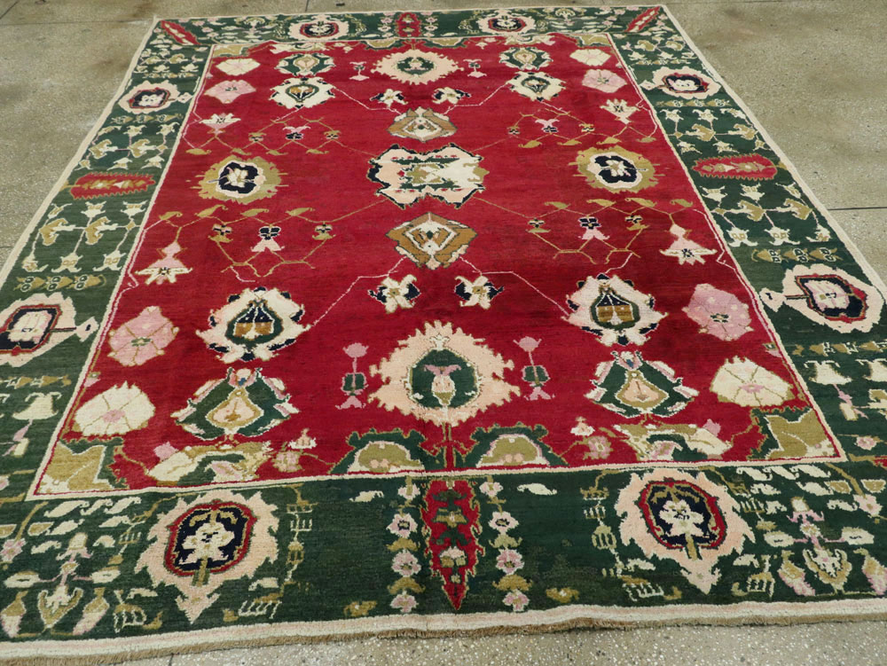 Vintage Indian Mazalpatan Carpet, No.24136 - Gsblank
