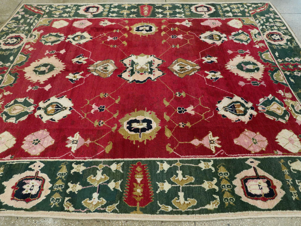 Vintage Indian Mazalpatan Carpet, No.24136 - Gsblank