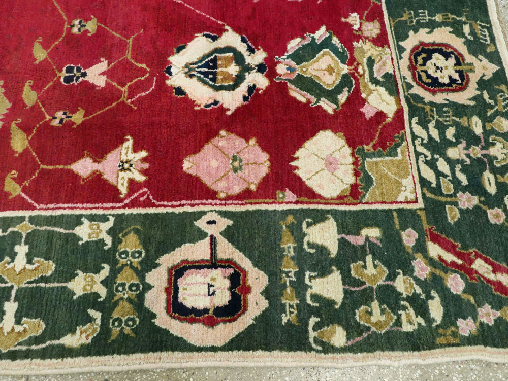 Vintage Indian Mazalpatan Carpet, No.24136 - Gsblank