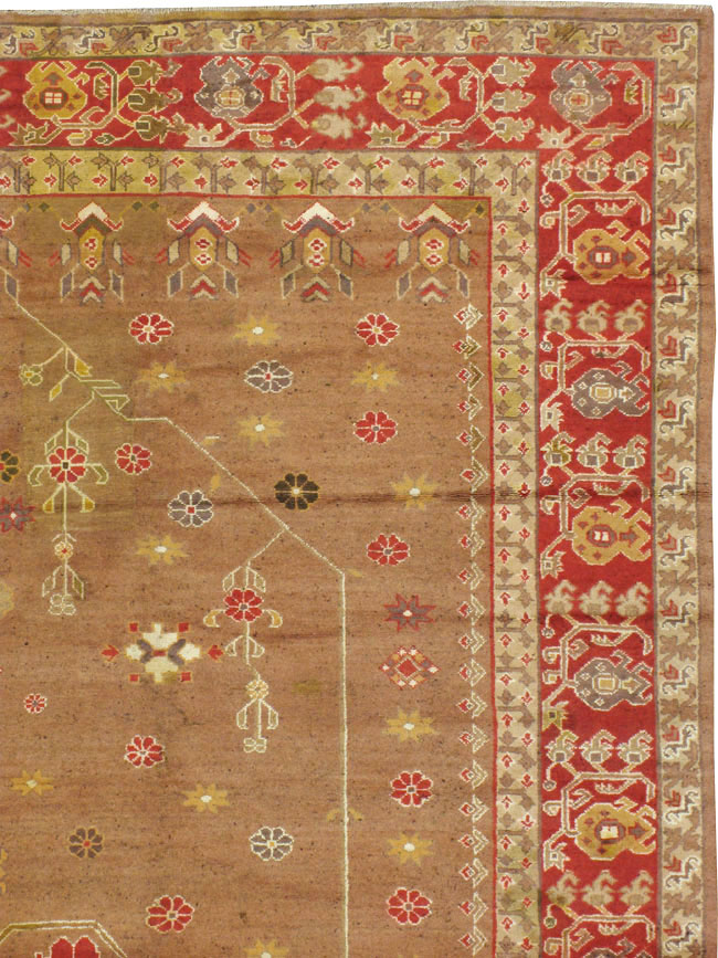 Vintage Indian Mazalpatan Carpet, No.24138 - Gsblank