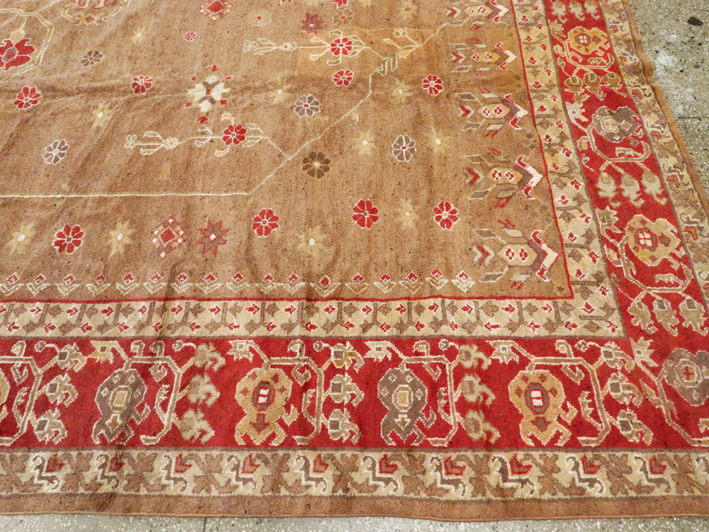 Vintage Indian Mazalpatan Carpet, No.24138 - Gsblank