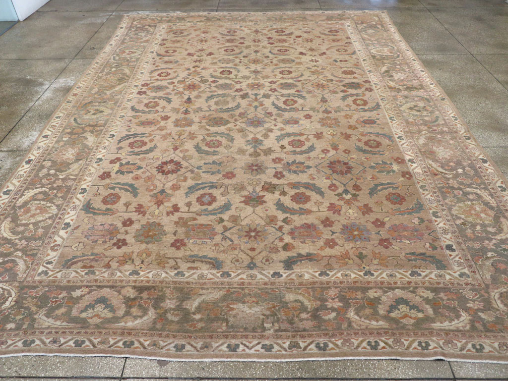 Antique Indian Lahore Large Carpet, No.24155 - Gsblank