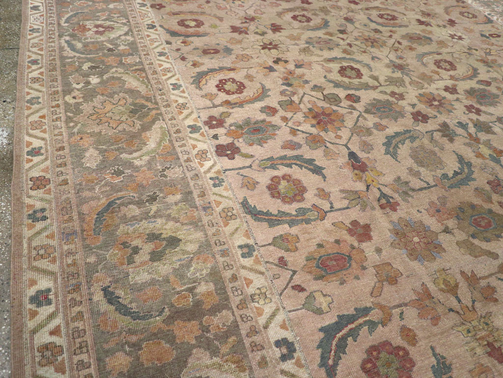 Antique Indian Lahore Large Carpet, No.24155 - Gsblank