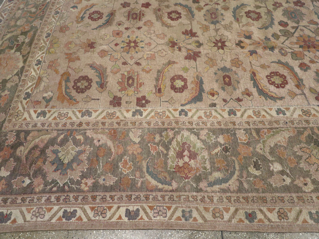 Antique Indian Lahore Large Carpet, No.24155 - Gsblank