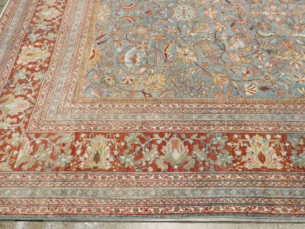 Antique Persian Mahal Oversize Carpet, No.24166 - Gsblank