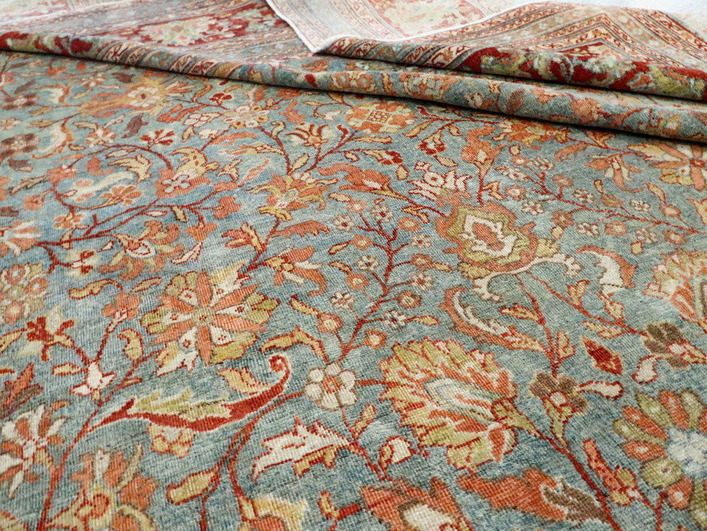 Antique Persian Mahal Oversize Carpet, No.24166 - Gsblank