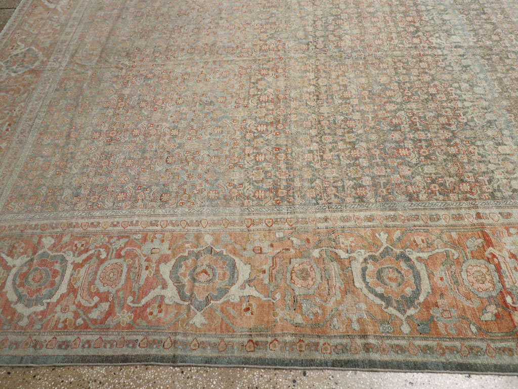 Antique Persian Senneh Malayer Oversize Carpet, No.24173 - Gsblank