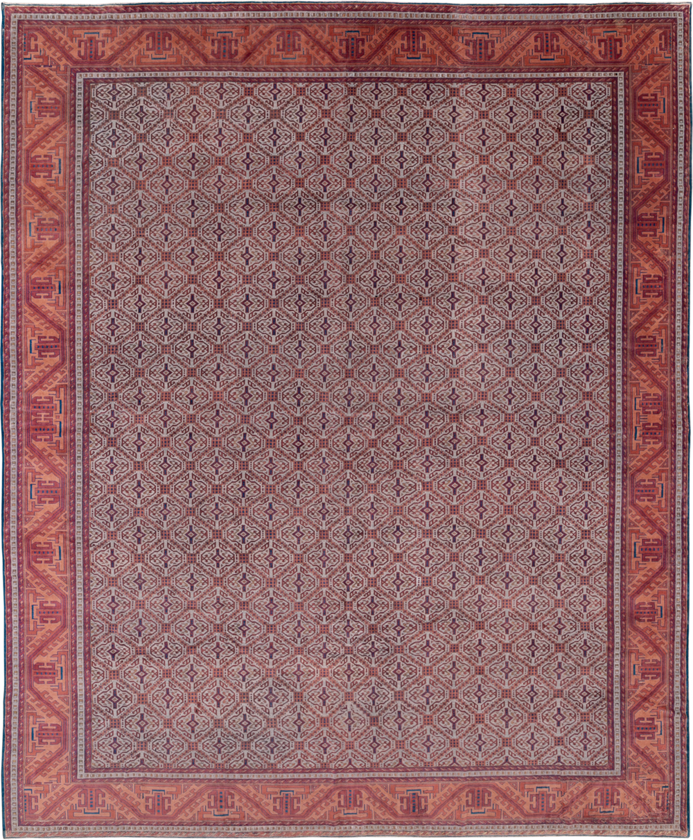 Antique Indian Lahore Oversize Carpet, No.24177 - Gsblank