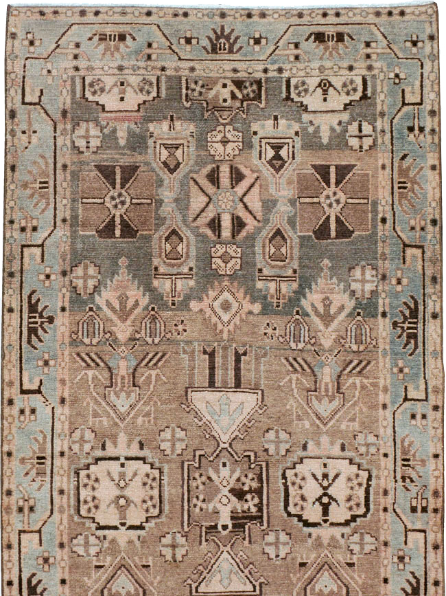Vintage Persian Malayer Runner, No.24188 - Gsblank