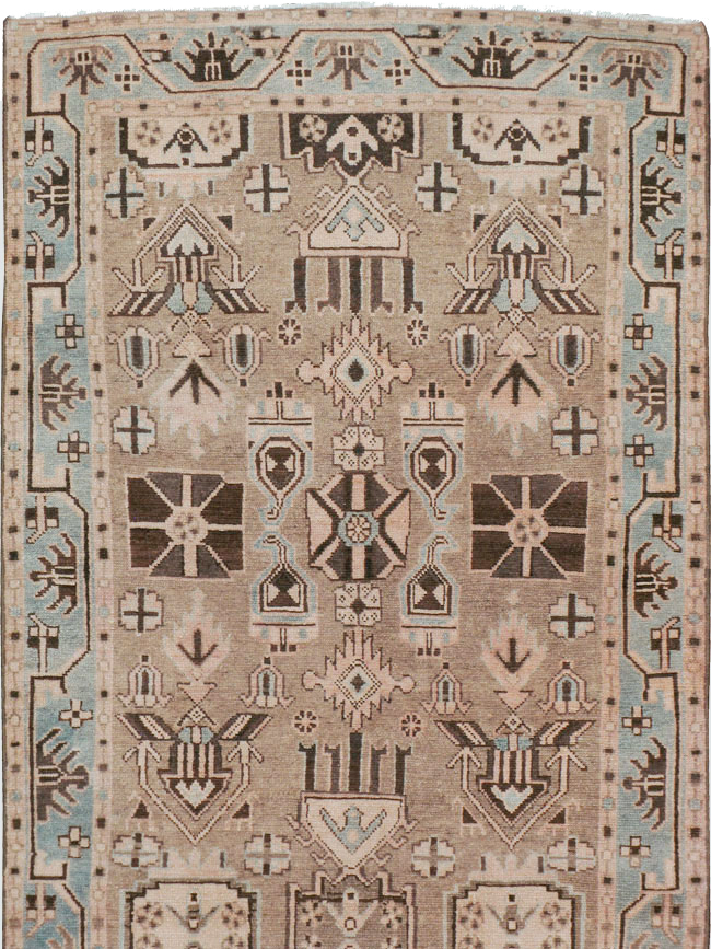 Vintage Persian Malayer Runner, No.24188 - Gsblank