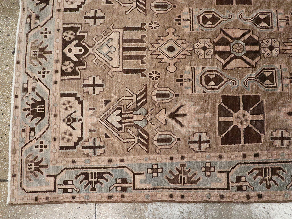 Vintage Persian Malayer Runner, No.24188 - Gsblank