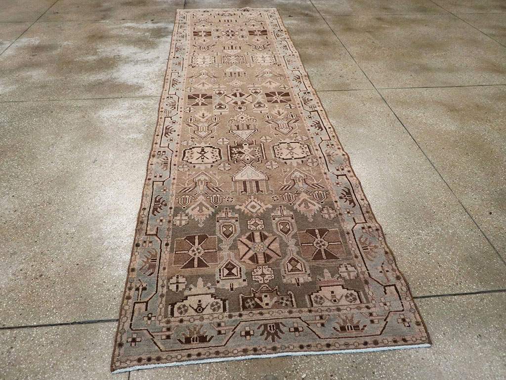 Vintage Persian Malayer Runner, No.24188 - Gsblank