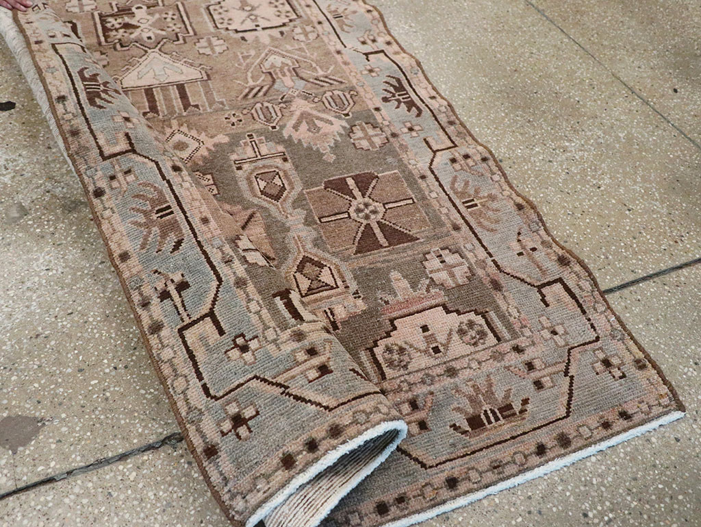 Vintage Persian Malayer Runner, No.24188 - Gsblank