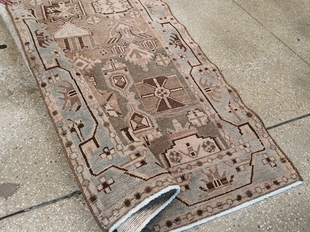 Vintage Persian Malayer Runner, No.24188 - Gsblank