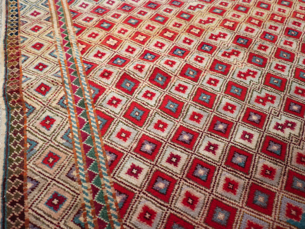 Vintage Persian Kashan Rug, No.24191 - Gsblank