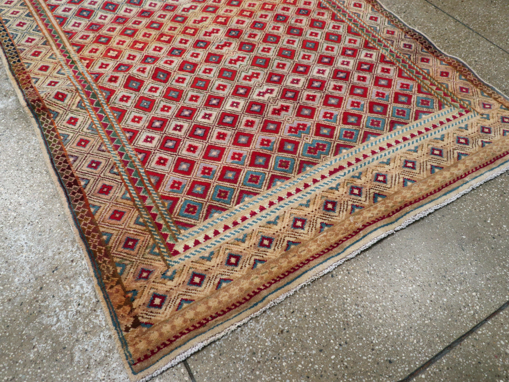 Vintage Persian Kashan Rug, No.24191 - Gsblank