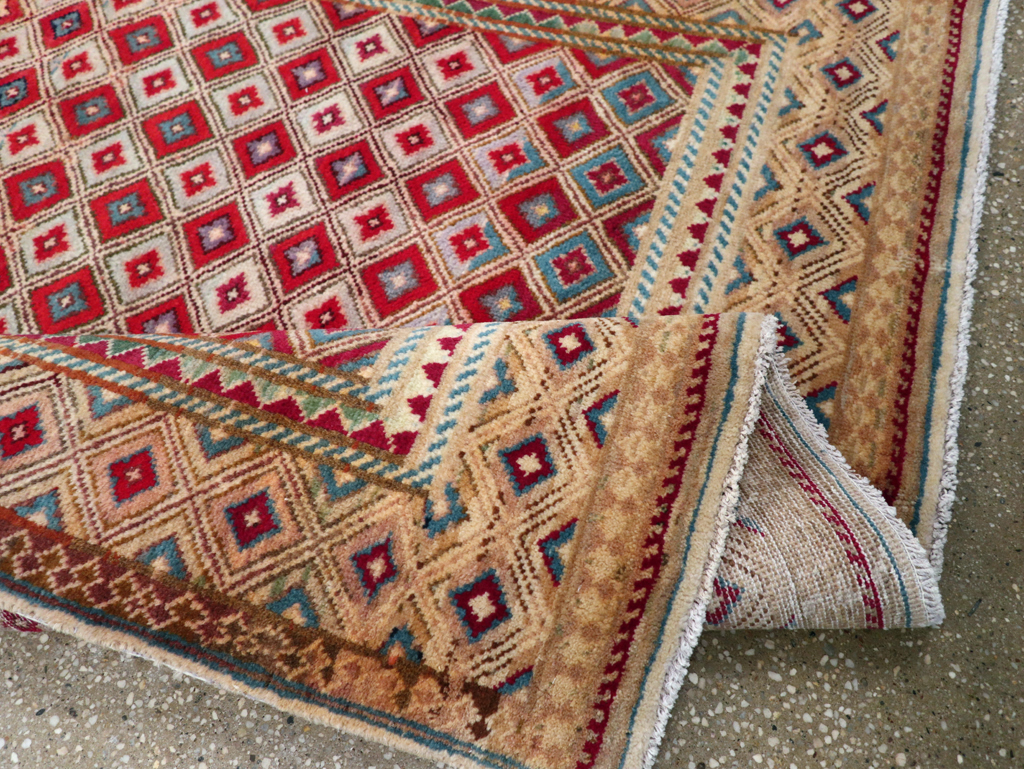 Vintage Persian Kashan Rug, No.24191 - Gsblank