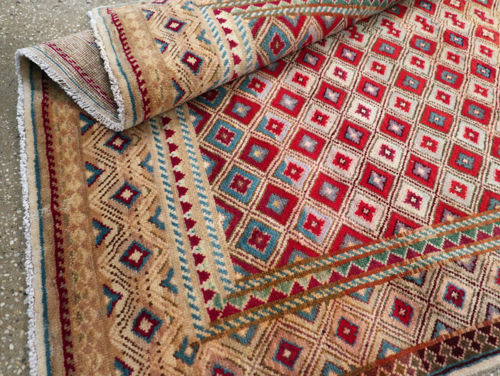 Vintage Persian Kashan Rug, No.24191 - Gsblank