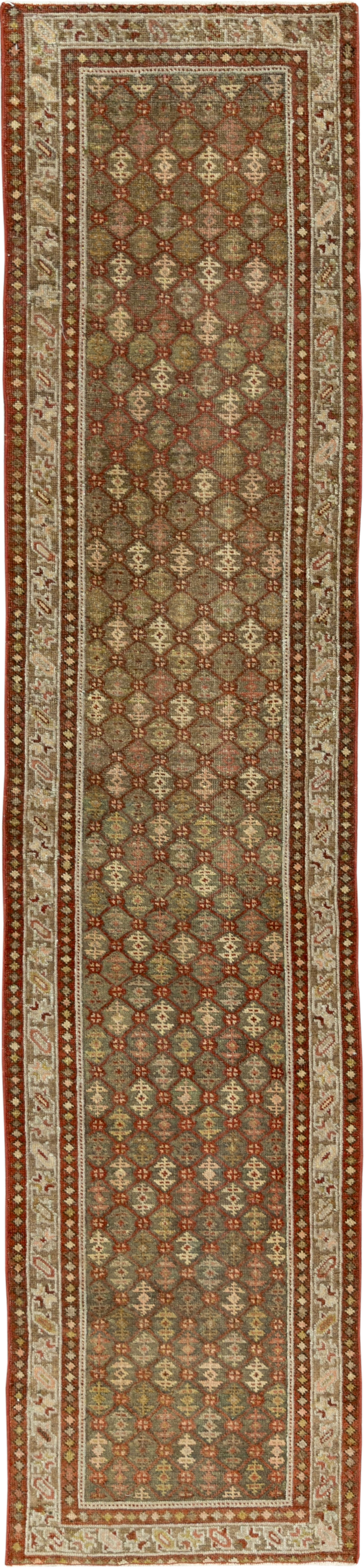 Antique Persian Malayer Runner, No.24214 - Gsblank