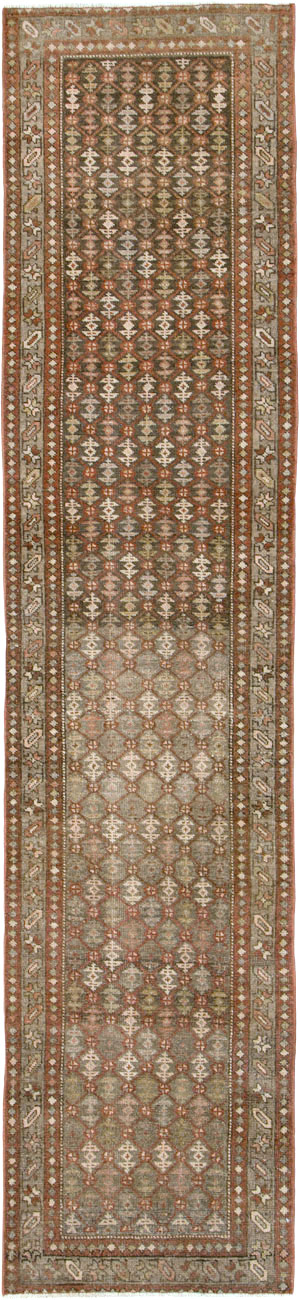 Vintage Persian Malayer Runner, No.24214 - Gsblank