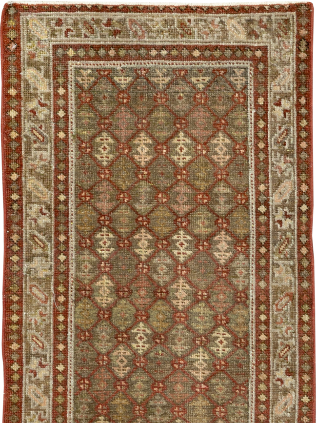 Antique Persian Malayer Runner, No.24214 - Gsblank