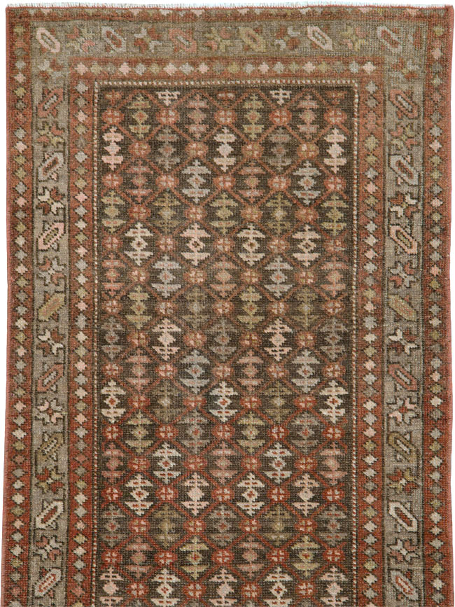 Vintage Persian Malayer Runner, No.24214 - Gsblank
