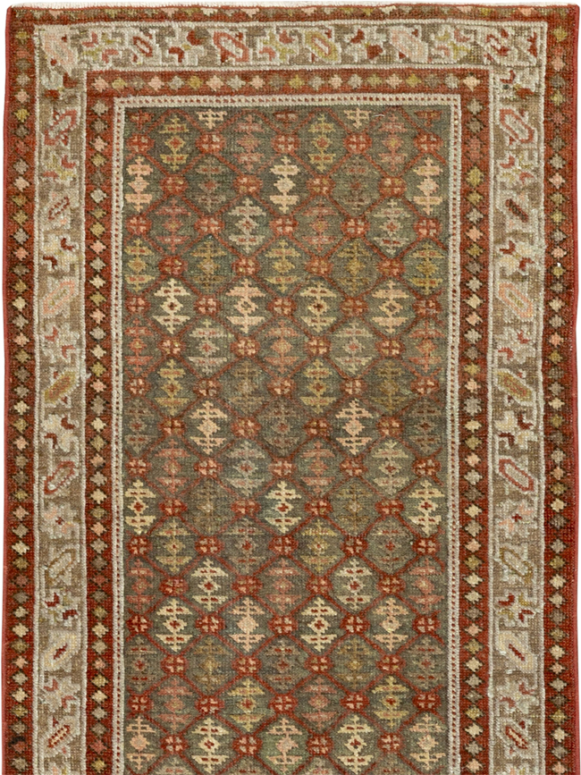 Antique Persian Malayer Runner, No.24214 - Gsblank