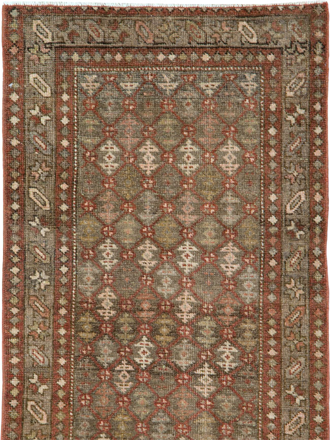 Vintage Persian Malayer Runner, No.24214 - Gsblank