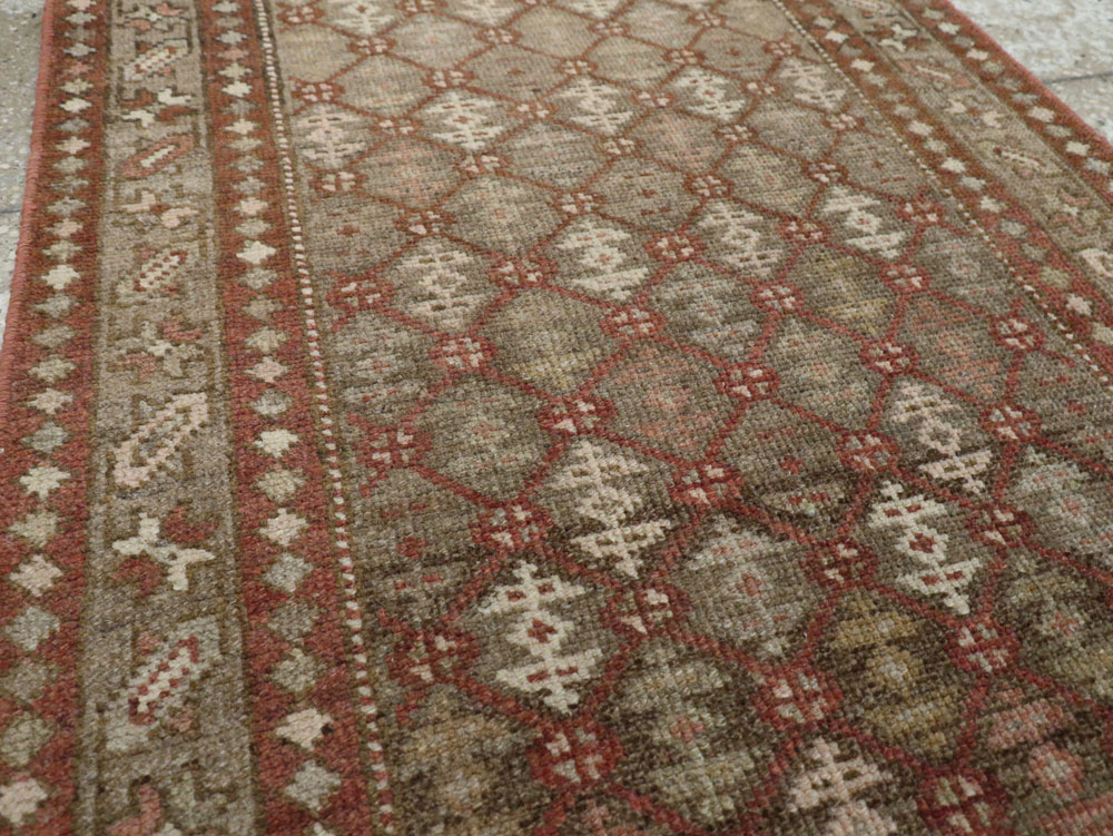 Vintage Persian Malayer Runner, No.24214 - Gsblank